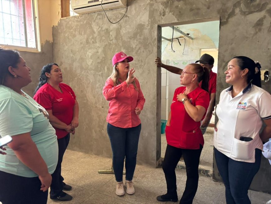 Avanzan los trabajos del CEI General Rafael Urdaneta para fortalecer la educación inicial en Maracaibo