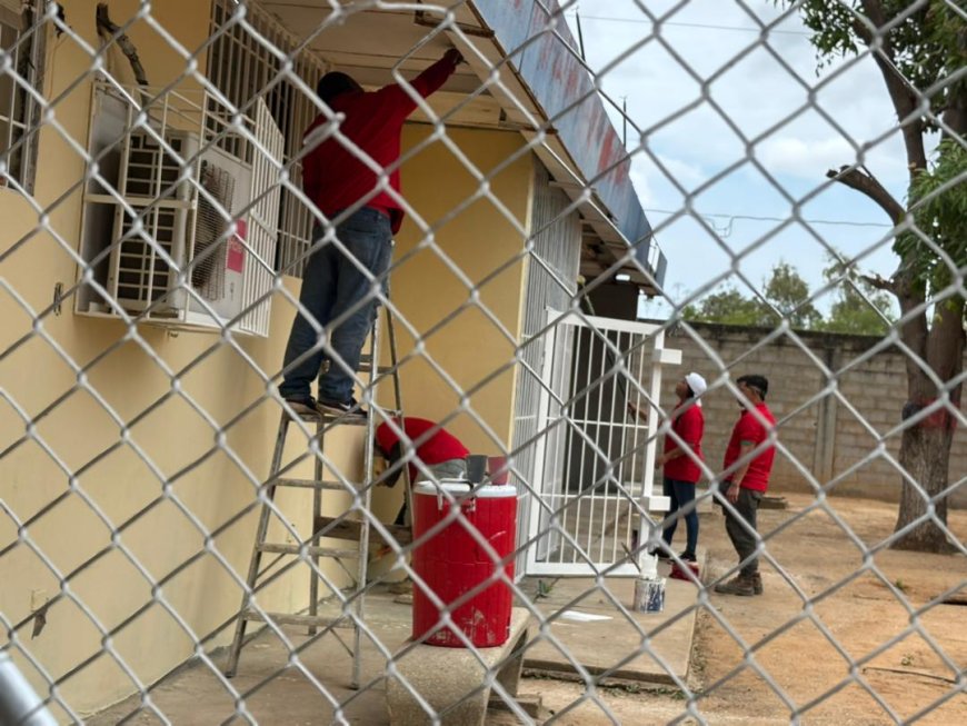 Avanzan los trabajos del CEI General Rafael Urdaneta para fortalecer la educación inicial en Maracaibo