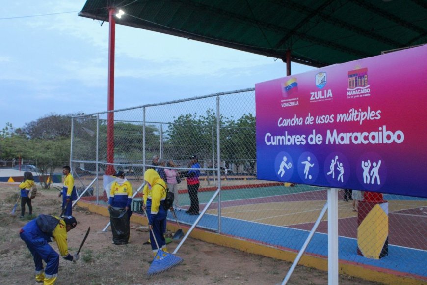Alcalde Di Martino: "En Cumbres de Maracaibo se ejecutan obras junto al poder popular