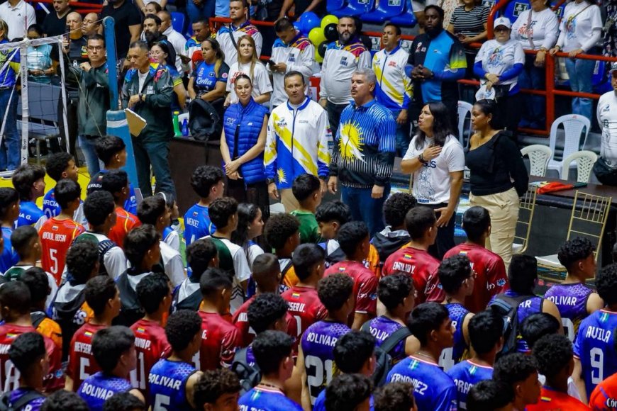 Gobernador Caldera inauguró clasificatorio de voleibol a los Juegos Nacionales Juveniles