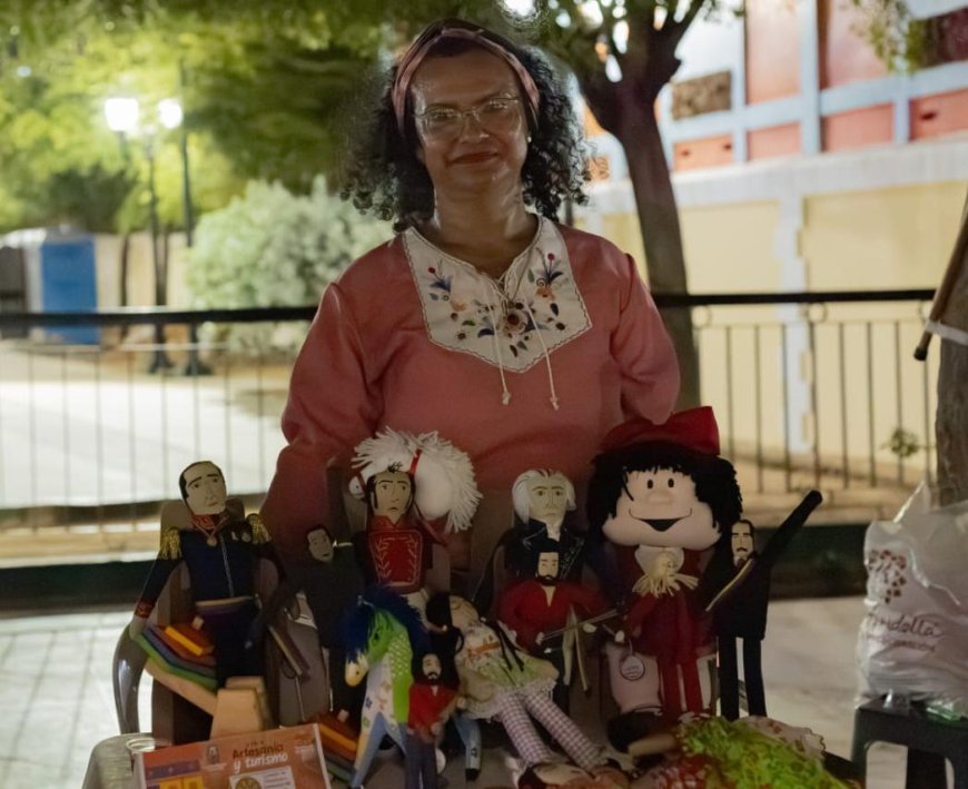 ¡Expositores en Viva la Retreta! Soraima Luzardo: “Muñecas de trapo tejen vínculos de amor por generaciones”