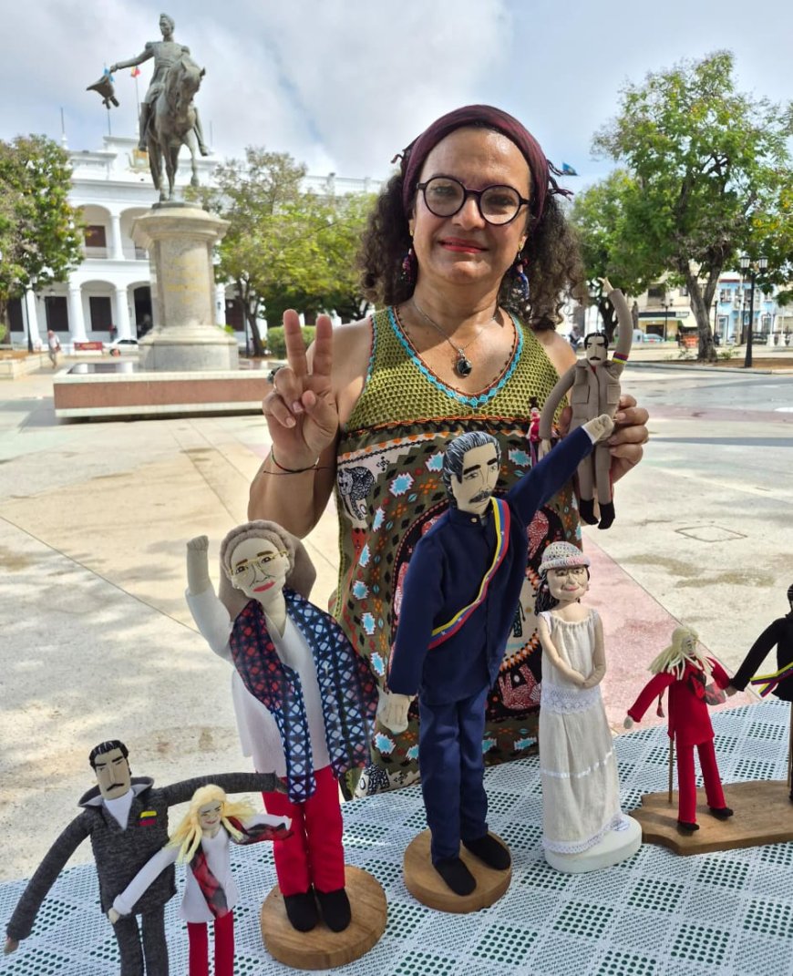 ¡Expositores en Viva la Retreta! Soraima Luzardo: “Muñecas de trapo tejen vínculos de amor por generaciones”