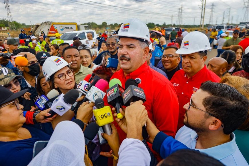 Ministra Faría y gobernador Caldera ejecutan Fase 3 de rehabilitación del corredor vial Hugo Chávez