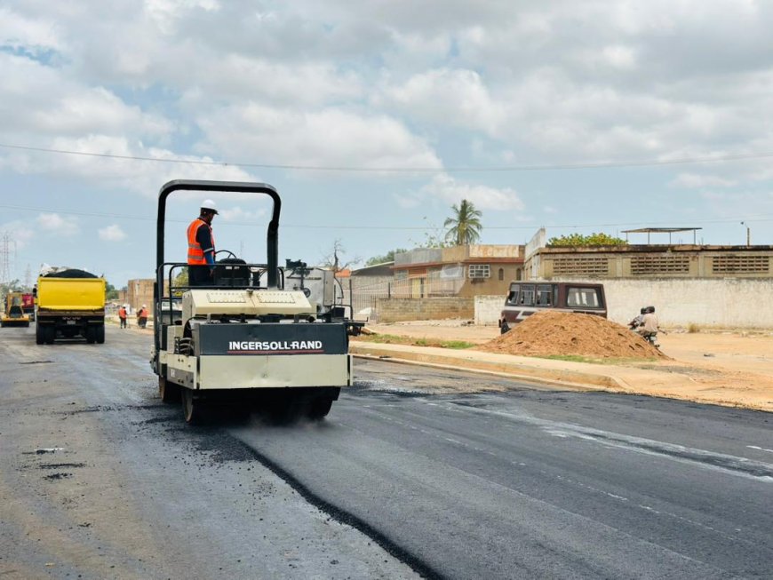 Ministra Faría y gobernador Caldera ejecutan Fase 3 de rehabilitación del corredor vial Hugo Chávez