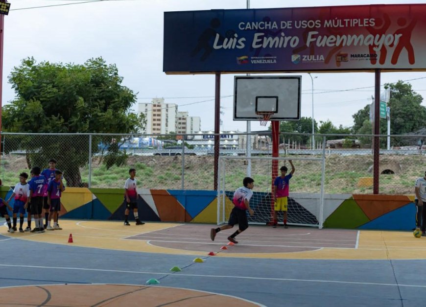 Alcalde Di Martino: "Estamos recuperando canchas y el ambulatorio en la parroquia Cecilio Acosta