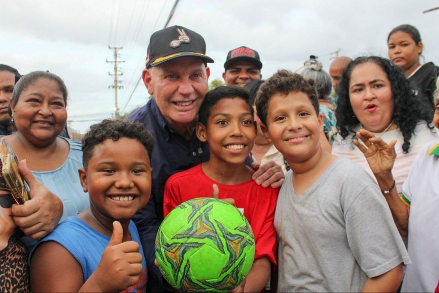  ¡Comunidades con calles dignas! Alcalde Di Martino: “En Los Aceitunos se colocarán 7500 toneladas de asfalto”