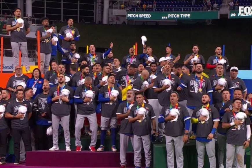 Hace un mes Venezuela "tocó el cielo" al ganar el título en el "Clásico Mundial de Beisbol 2026" 