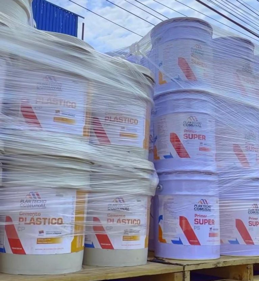 Alcaldía de Maracaibo recibió mantos de rollo asfáltico para impermeabilizar viviendas