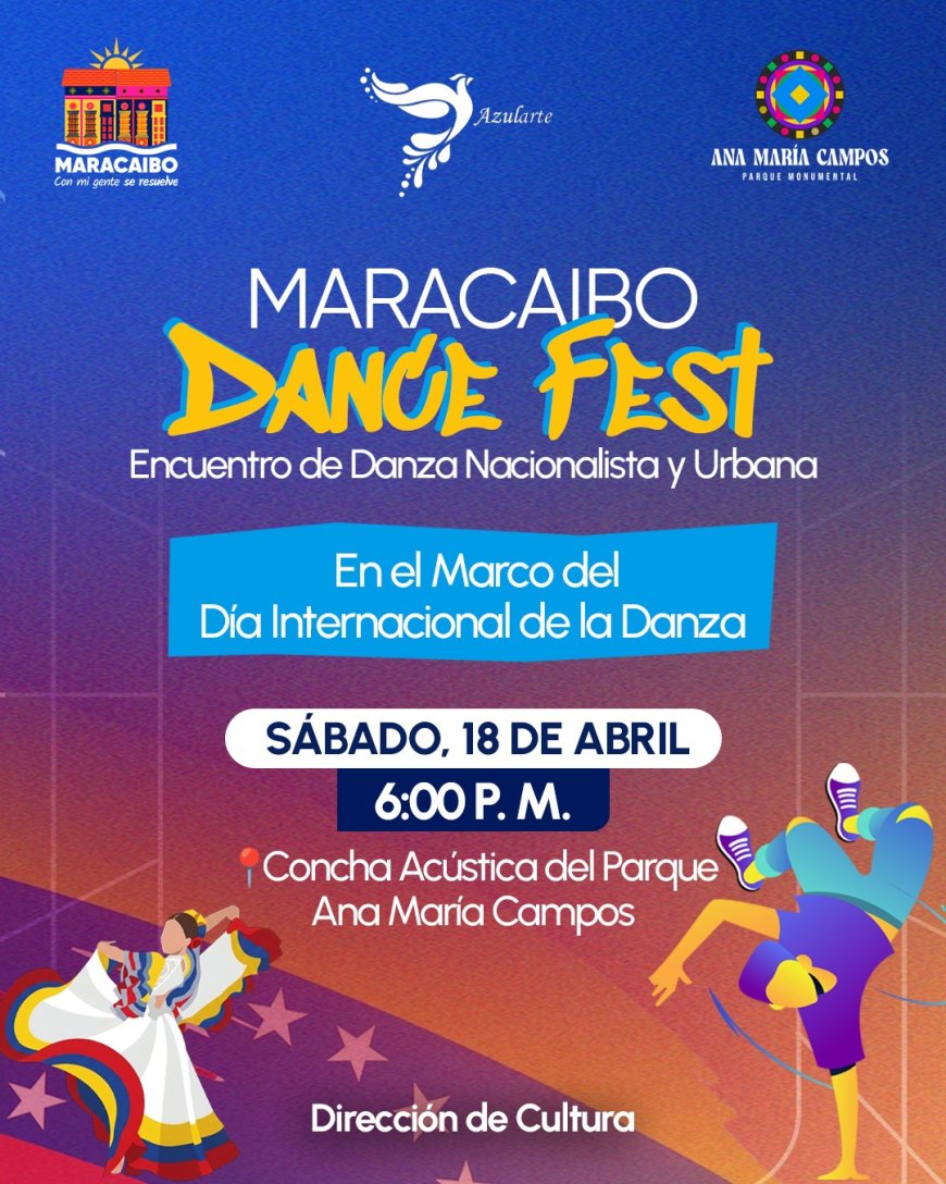 La ciudad de gala: "Maracaibo Dance Fest" en el Parque Monumental Ana María Campos