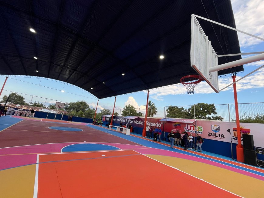  Santa Rosa de júbilo por la rehabilitación de la cancha “Rafael Torpedo Morán”