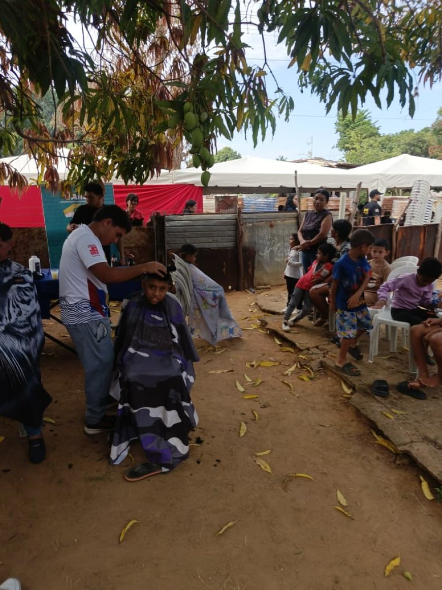 Ayudas humanas y jornada como regalos llevó la Alcaldía de Maracaibo al barrio 19 de Abril