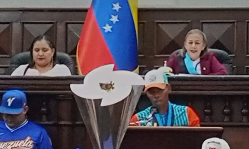 El trofeo de la gloria de Venezuela visitó la Tierra del Sol Amada