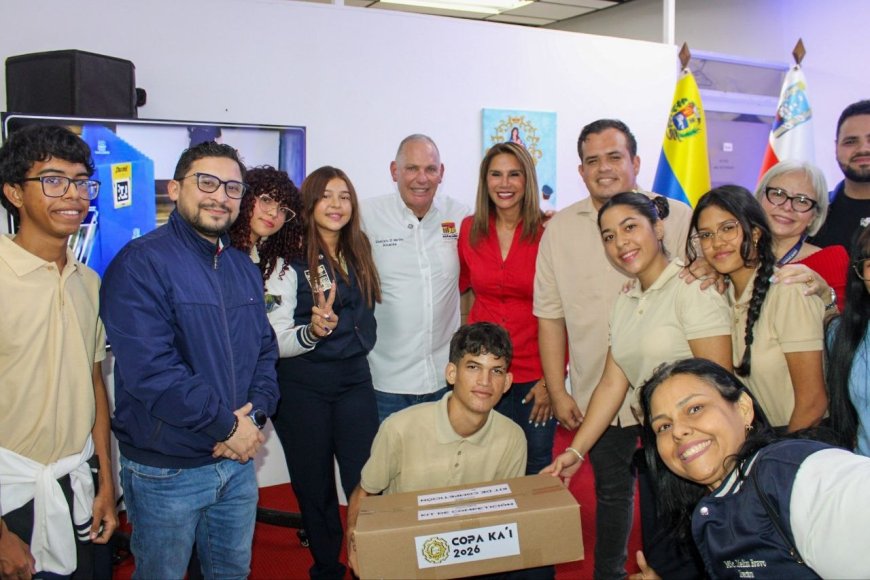 Alcaldía Bolivariana de Maracaibo apalanca el semillero científico con entrega de kits de robótica