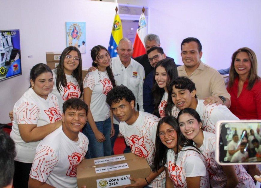 Alcaldía Bolivariana de Maracaibo apalanca el semillero científico con entrega de kits de robótica
