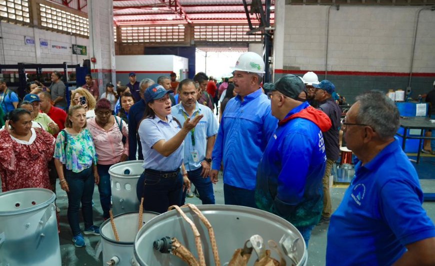 Más transformadores entregó el Gobernador Luis Caldera para el pueblo