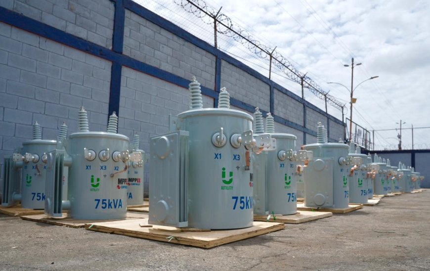 Más transformadores entregó el Gobernador Luis Caldera para el pueblo