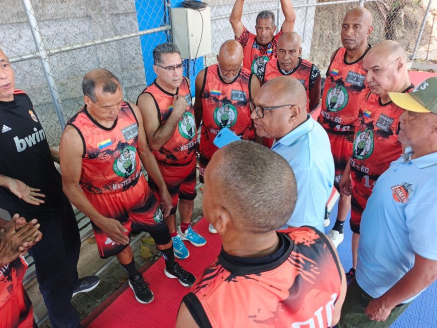 “Somos 23”, único invicto del máster 60 de baloncesto caraqueño
