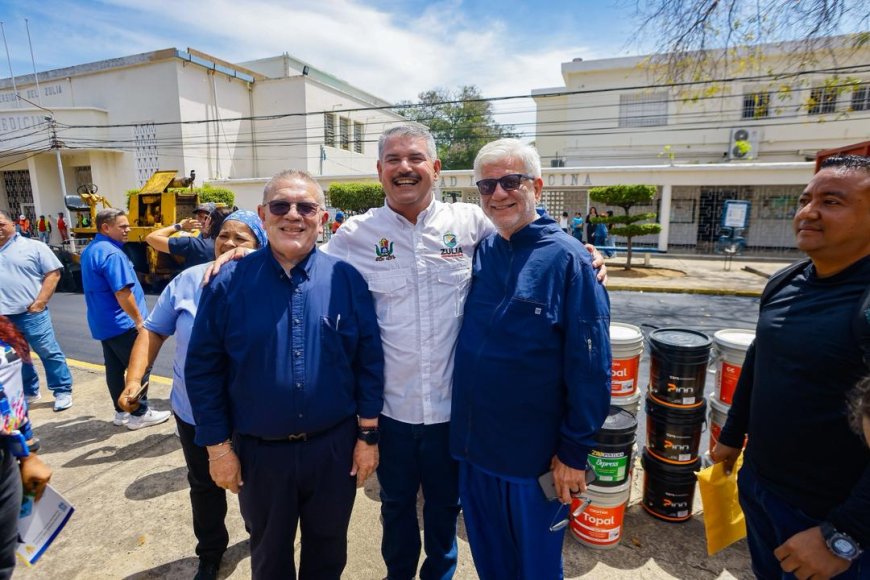 Gobernación del Zulia rehabilita accesos viales a la Facultad de Medicina y a Castillo Plaza