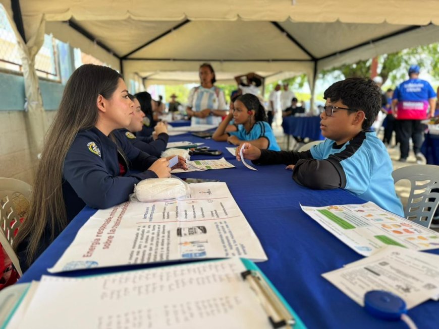 Apoyo a la Escuela José Beracasa: Jornada integral benefició a 180 alumnos 