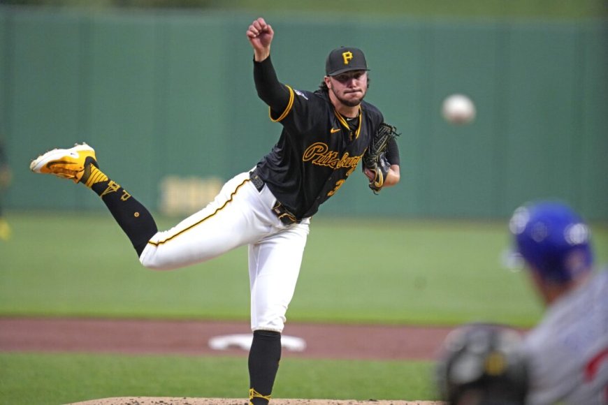 Paul Skenes por su cuarta victoria ante Milwaukee