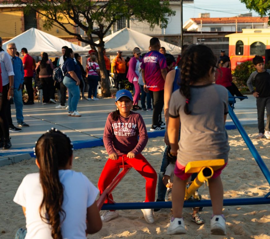 ¡Entregada la María Calcaño! Con cada plaza recuperada la Alcaldía de Maracaibo humaniza la ciudad