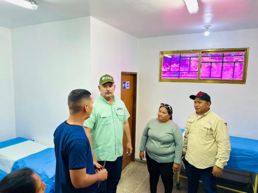 Luis Caldera entregó rehabilitado y dotado  el Consultorio Popular Clementina Urdaneta