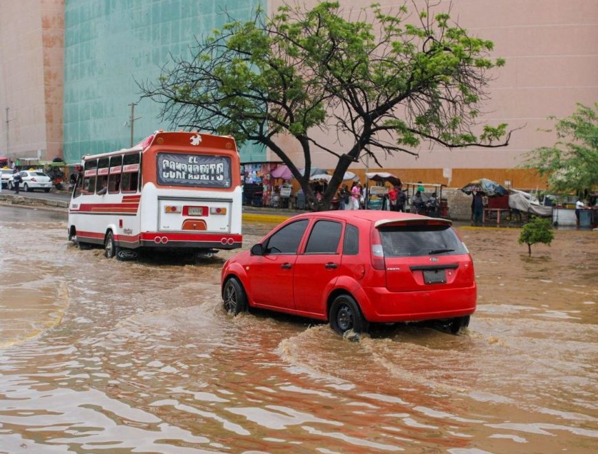 Lluvia torrencial de 3 horas en Maracaibo acumuló el agua correspondiente a un mes