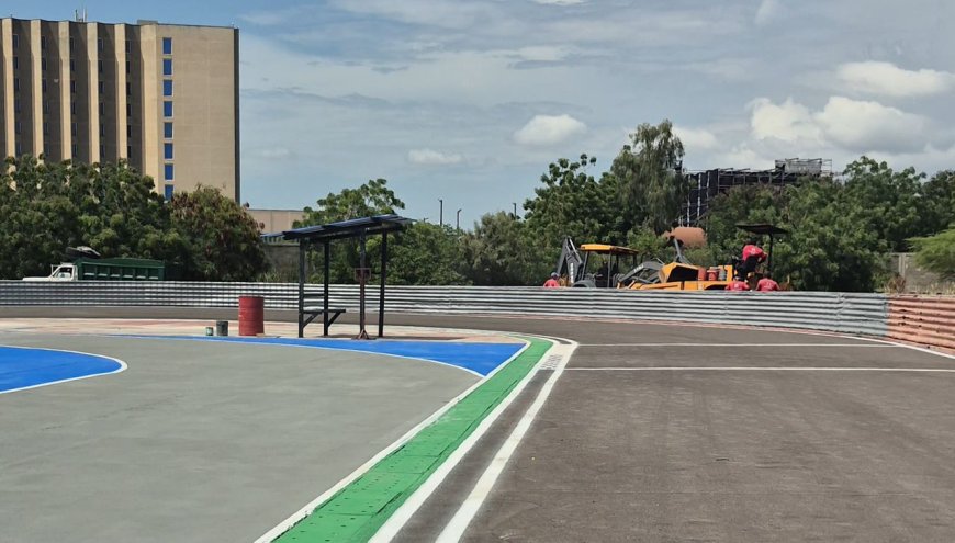 90 % de ejecución lleva el renovado Patinódromo de La Vereda del Lago II: Otra obra para la ciudad