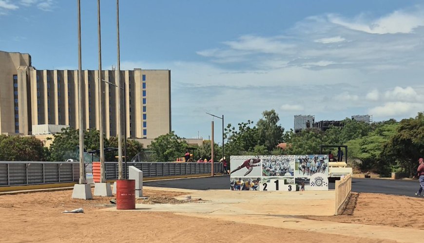 90 % de ejecución lleva el renovado Patinódromo de La Vereda del Lago II: Otra obra para la ciudad
