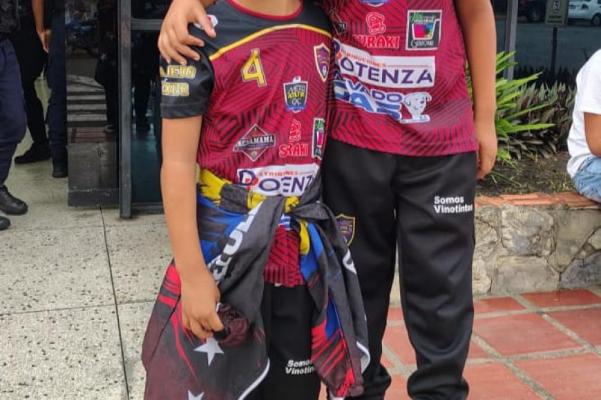 Dos barineses en Vinotinto Infantil de Futbol en Madrid