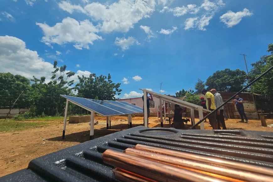 SAN ISIDRO: Inaugurado pozo que generará agua con energía solar
