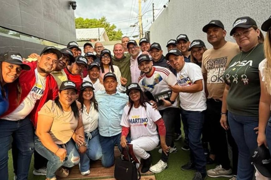Di Martino y candidatos a concejales unidos para la victoria perfecta