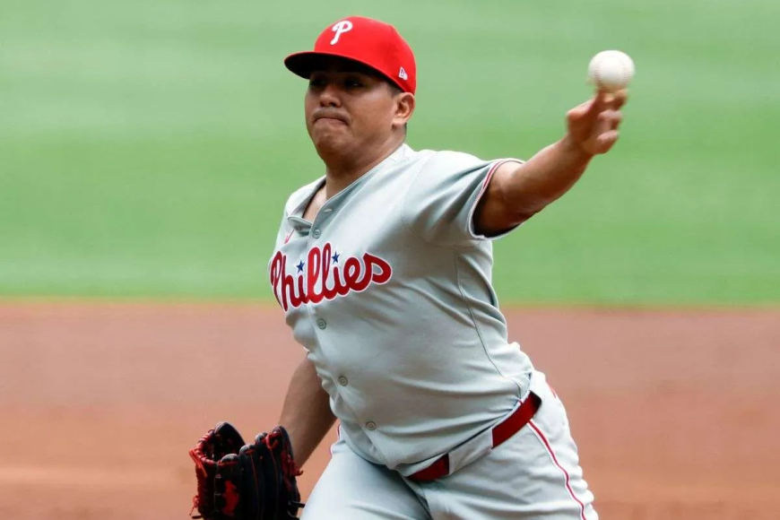 Ranger Suárez ponchó a 8 y ganó el séptimo