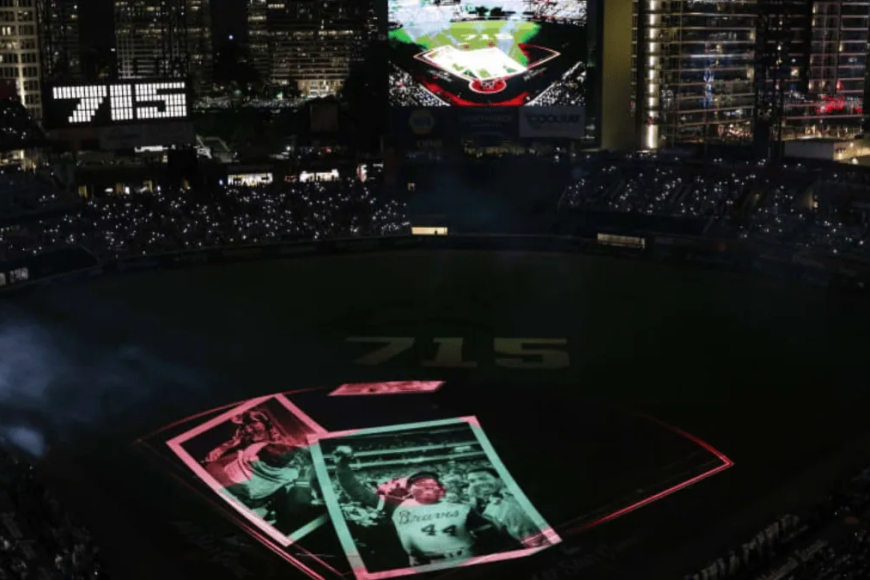 «Se ha ido, es el 715»: El épico homenaje rendido a Hank Aaron