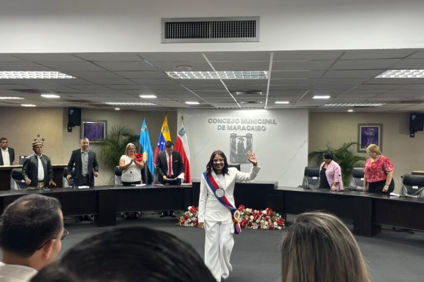 «Este equipo de trabajo no se puede equivocar»: Jessy Gascón preside el Concejo Municipal de Maracaibo