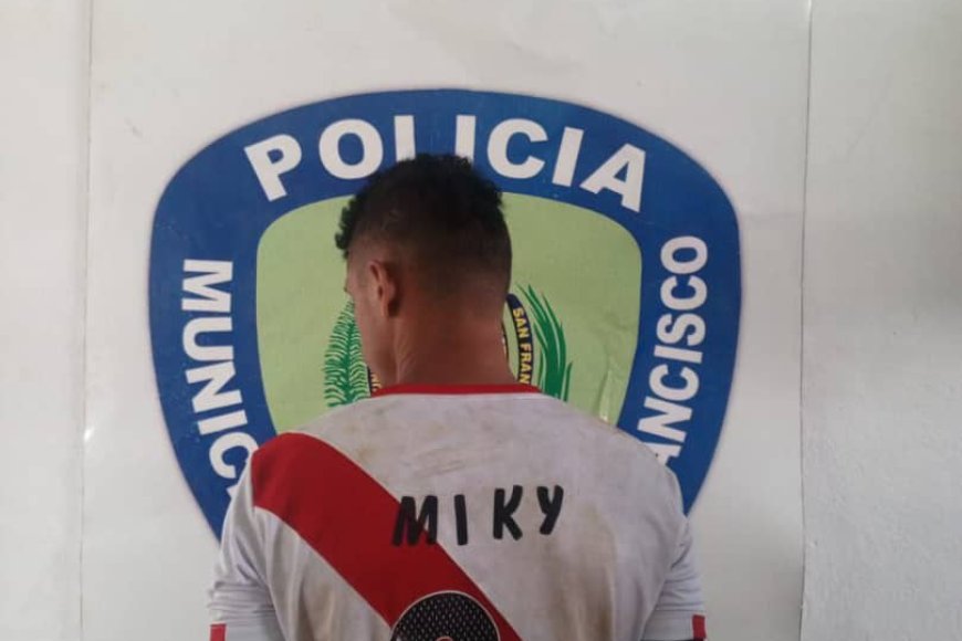 Polisur realiza el arresto de un ciudadano por hurto