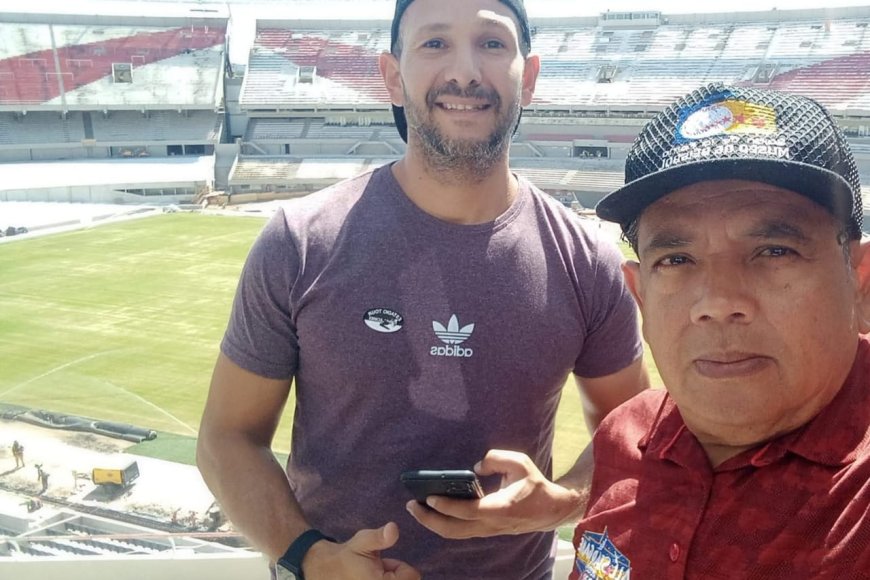 El Pepazo en el Argentina-Venezuela desde Buenos Aires