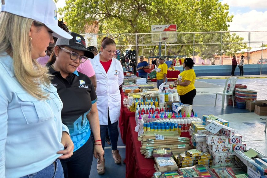 “Regreso a clases” solidario brindó la gobernación a los zulianos con su Feria Escolar 2025
