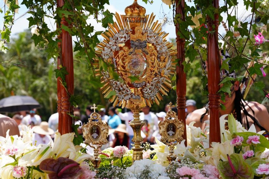 Gobernador Caldera en Guanare en celebración de los 373 años de la Virgen de Coromoto