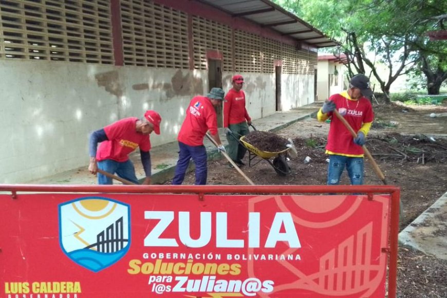 Gobernación zuliana continúa con el Plan de recuperación de espacios públicos