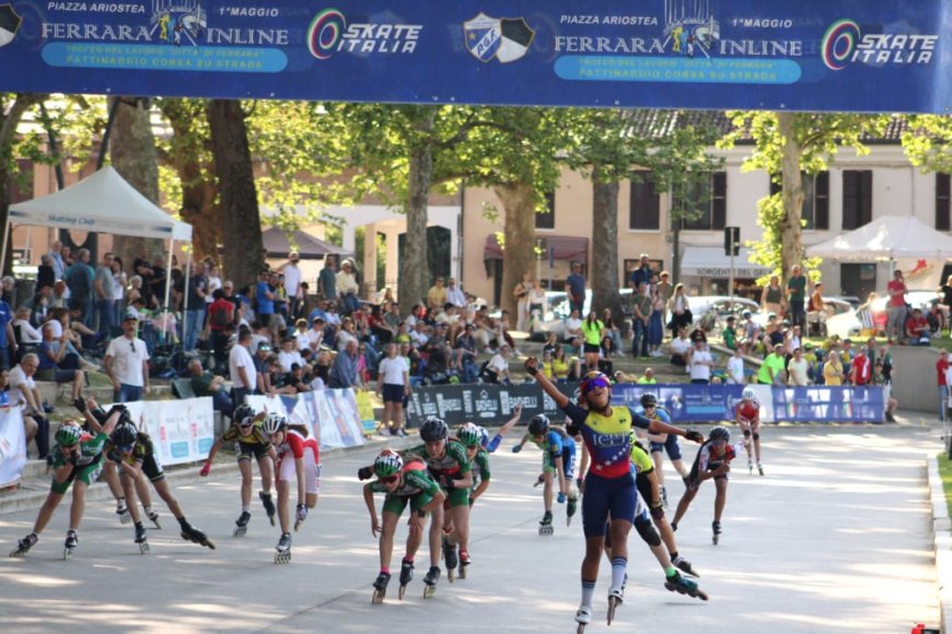 Patinadora venezolana Jessire Rivas sobrada en Europa