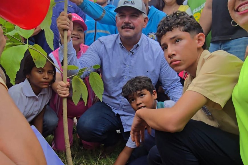 Zulia aportó la siembra de más de 7 mil árboles a la Reforestación Nacional