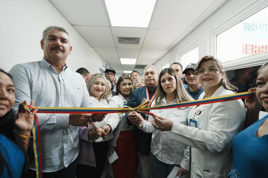 Gobierno Bolivariano rehabilitó y dotó áreas clave del Hospital Universitario