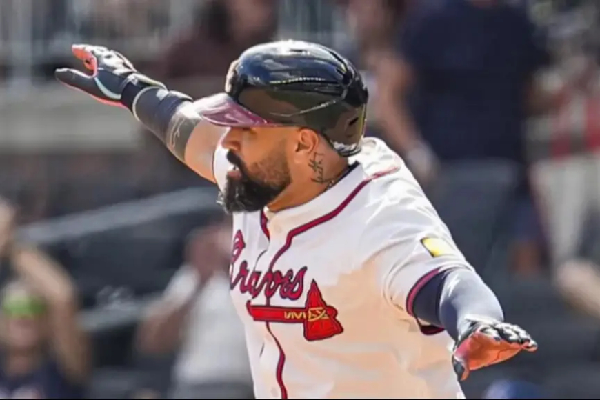Atlanta satisfecho con el trabajo de Sandy León y lo volvió a firmar