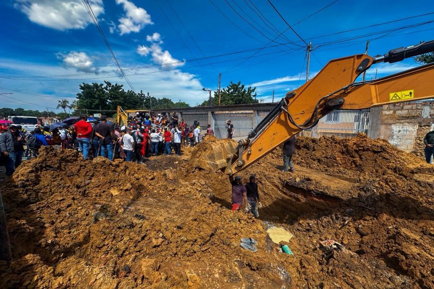 Barrio Calendario agradece al Gobernador Caldera sustitución de colector