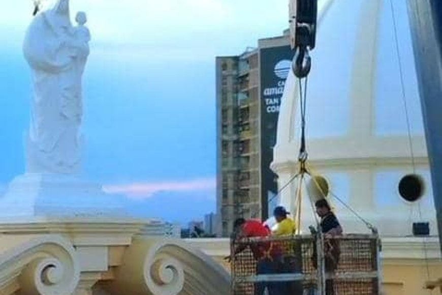 Gobernación y Alcaldía de Maracaibo acondicionan la Basílica de Nuestra Señora de Chiquinquirá