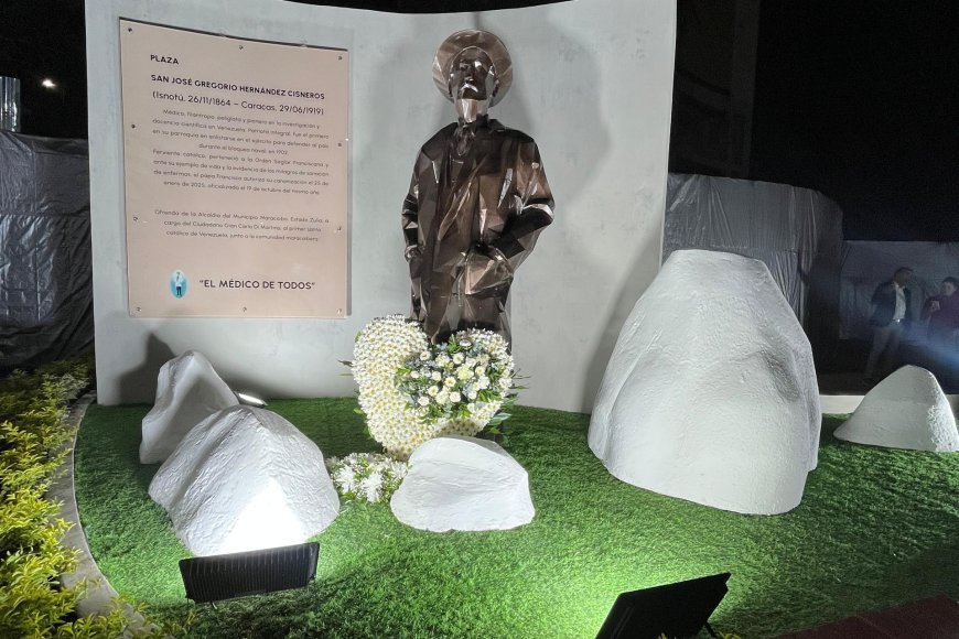 La Plaza San José Gregorio Hernández, tributo a la fe y devoción