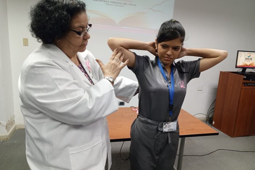 ZULIA: Secretaría de Salud eniquece al personal sanitario en la lucha contra el Cáncer de Mama