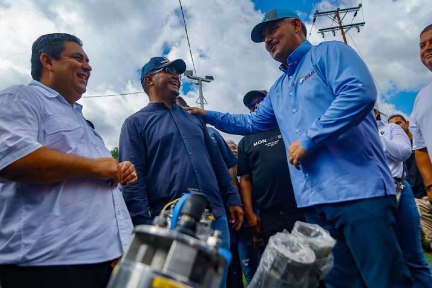 BARALT: Entregan equipos autosumergibles para activar pozos en Estación de Bombeo La Leona