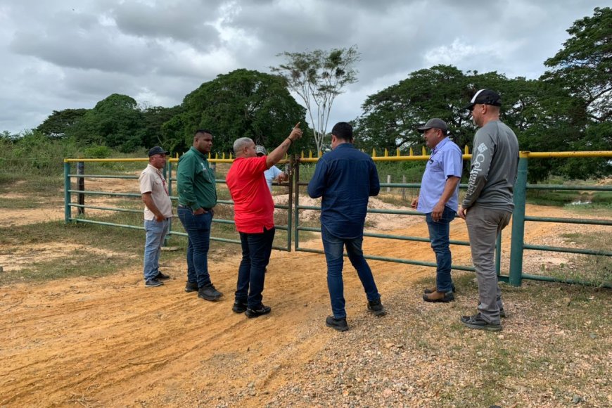 Tres niveles de gobierno impulsan producción en el Complejo «El Diluvio»